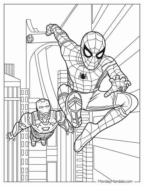 Marvel Coloring Book Pages