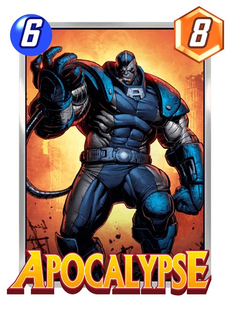 Marvel Snap Card Template