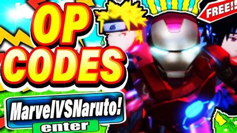 Marvel VS Naruto Codes - Roblox - June 2023 -