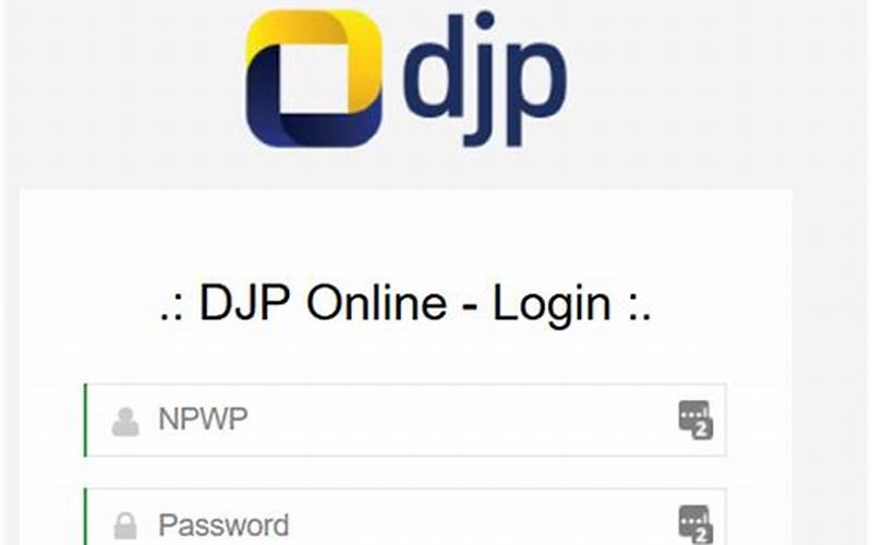 Masalah Lupa Password Djp Online