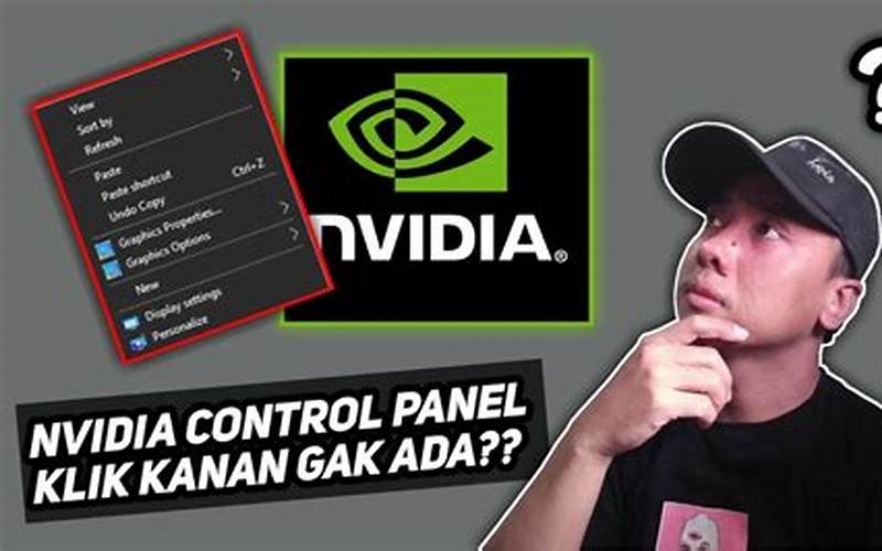 Masalah Nvidia Control Panel Hilang