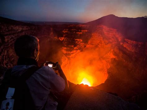 Masaya Volcano crater