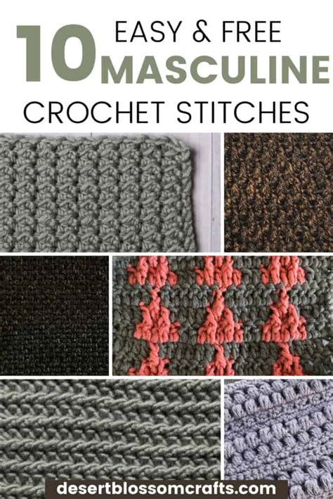 Masculine Crochet Patterns