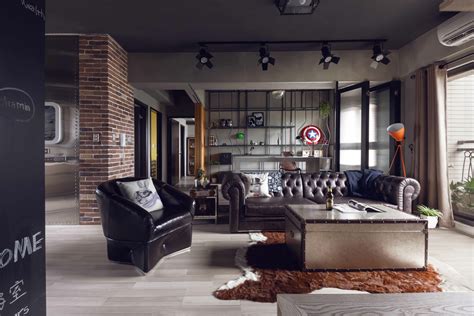 20+ Masculine Living Room Design