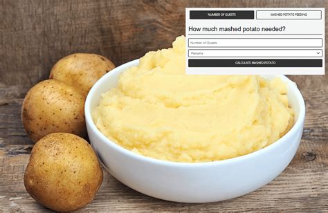 Mashed Potato Calculator