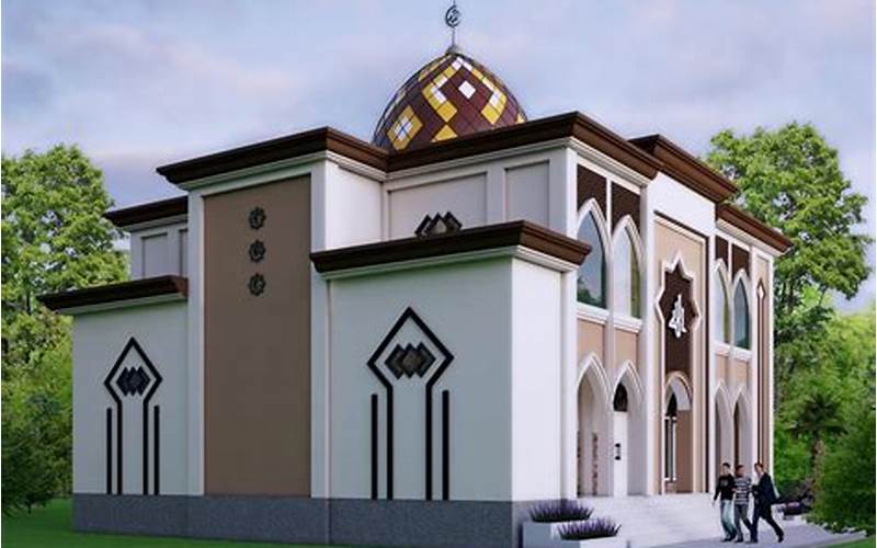 Masjid Dengan Arsitektur Yang Elegan