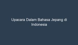 Masjid dalam bahasa jepang di Indonesia