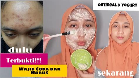 Masker Oatmeal dan Yogurt