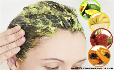 Masker Rambut Alami