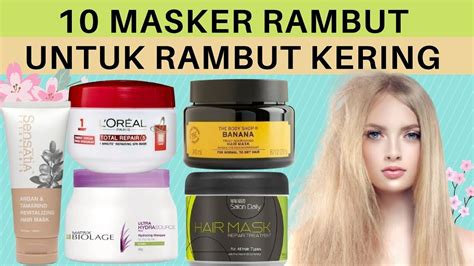 Masker Rambut Kering