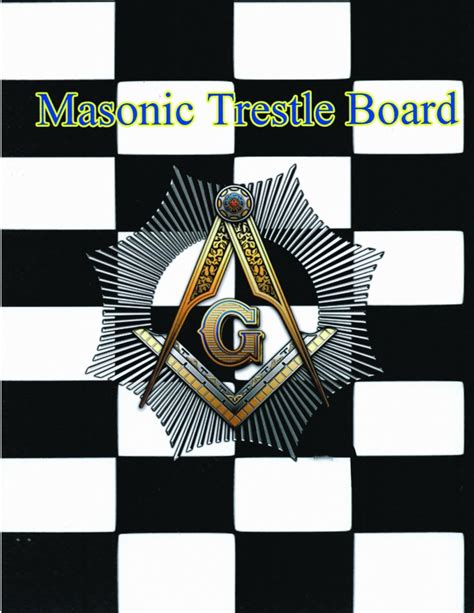 Masonic Trestle Board Template