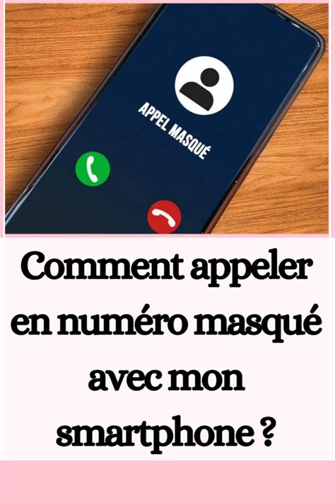 Masquer le Numéro