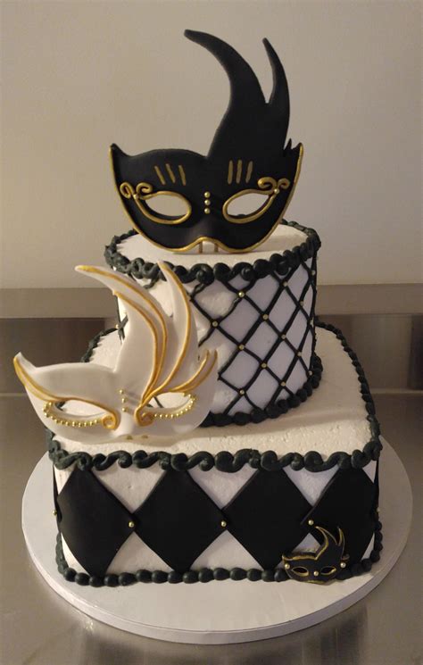 Masquerade Mask Cakes