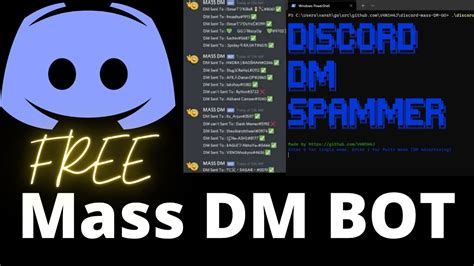 Mass DM on Discord