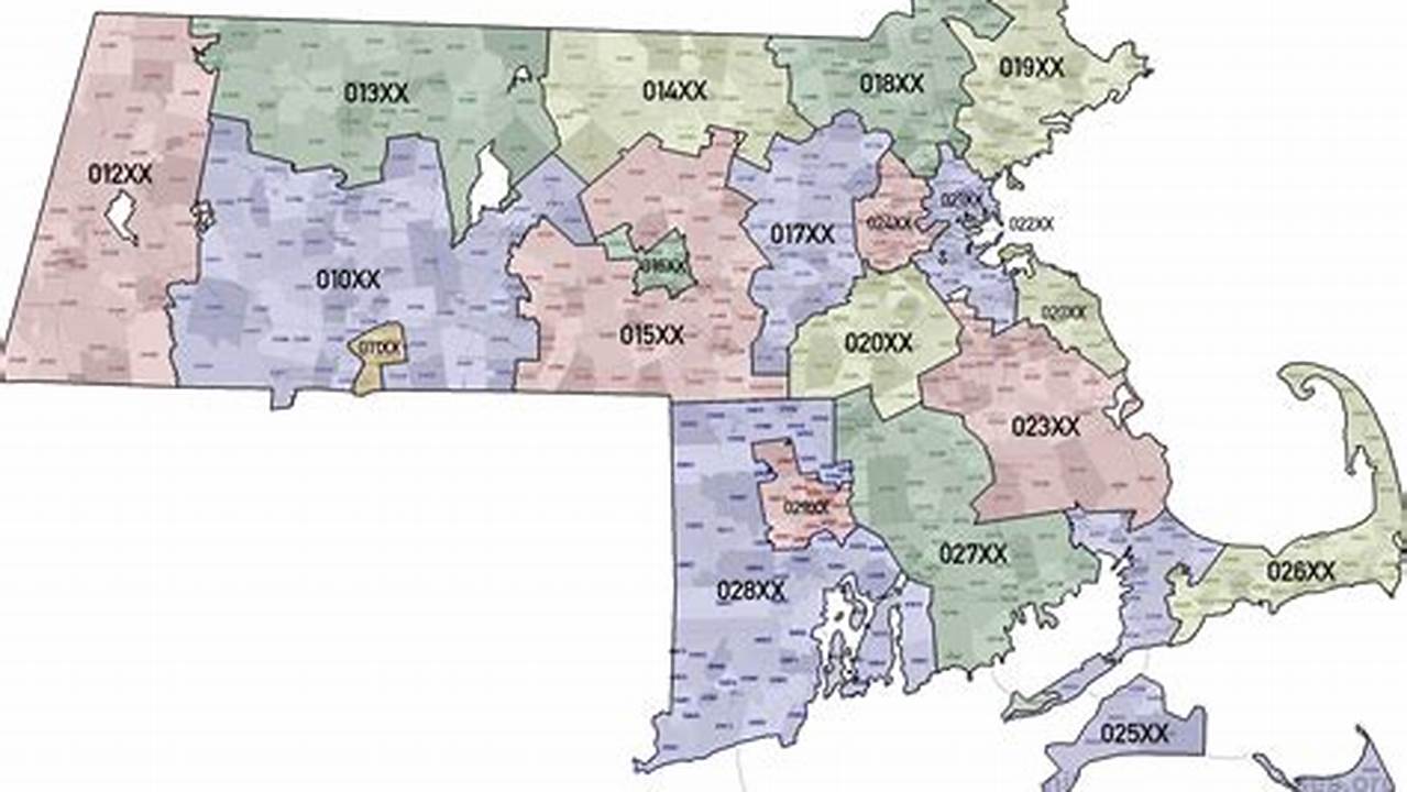Massachusetts Zip Code Range