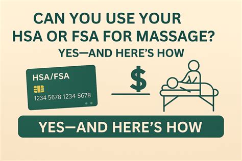 Massage With Fsa Card
