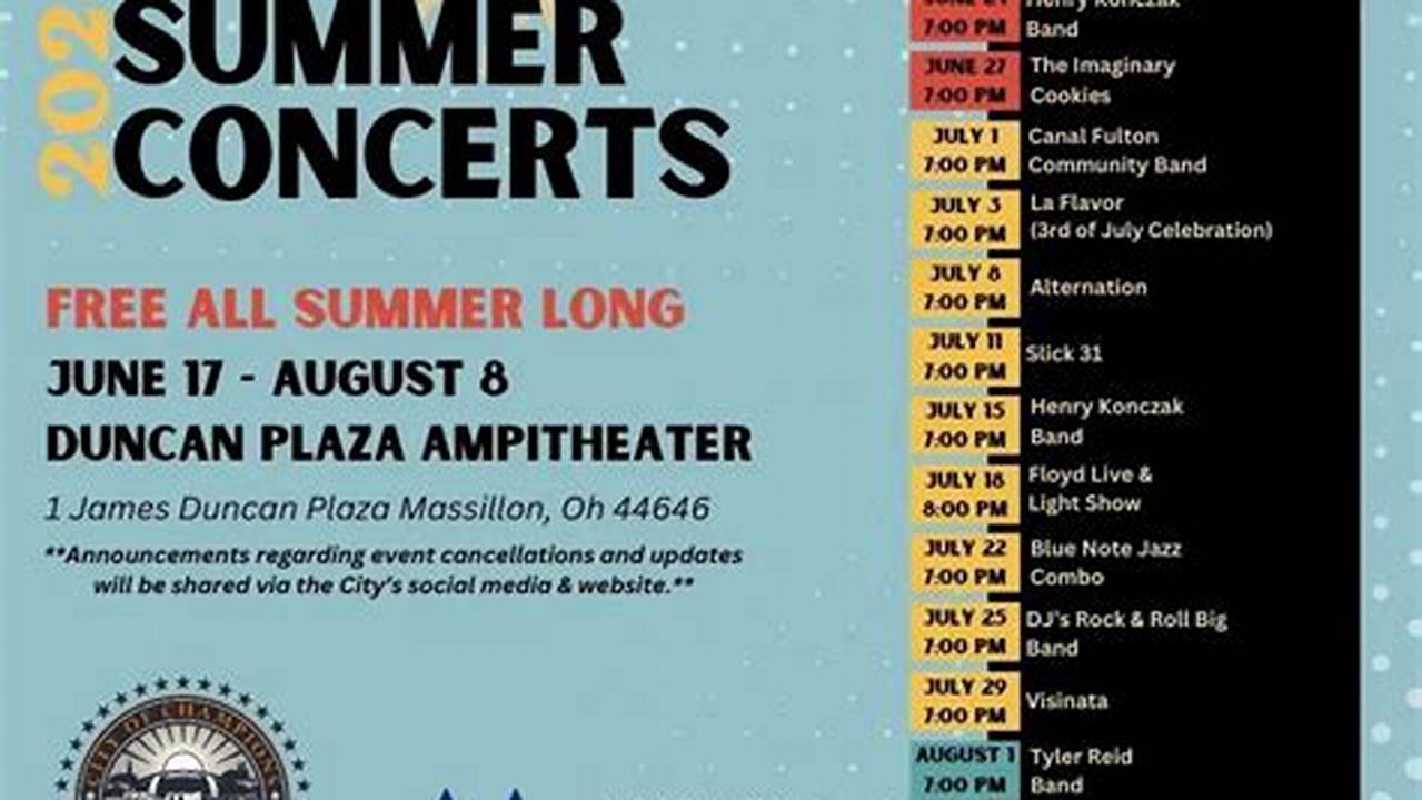 Massillon Concert Series 2024
