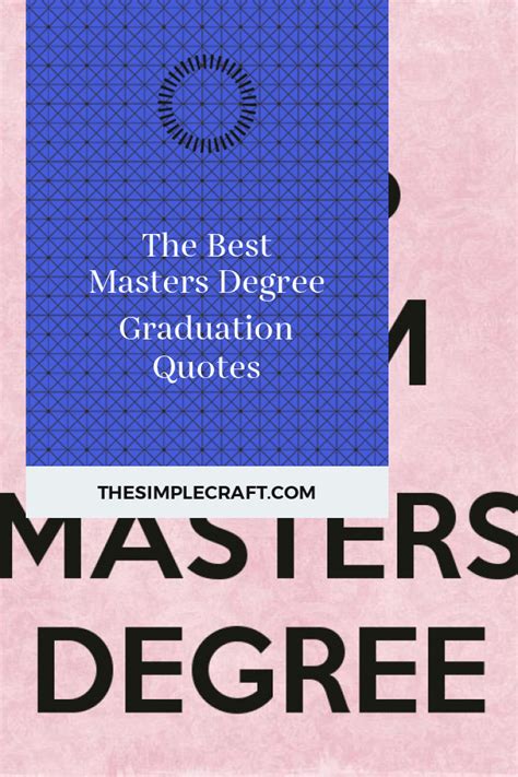 Master Degree Quotes