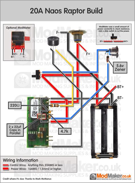 Master Your Vape: Unveiling the Ultimate 20A Raptor Box Mod Wiring Diagram!