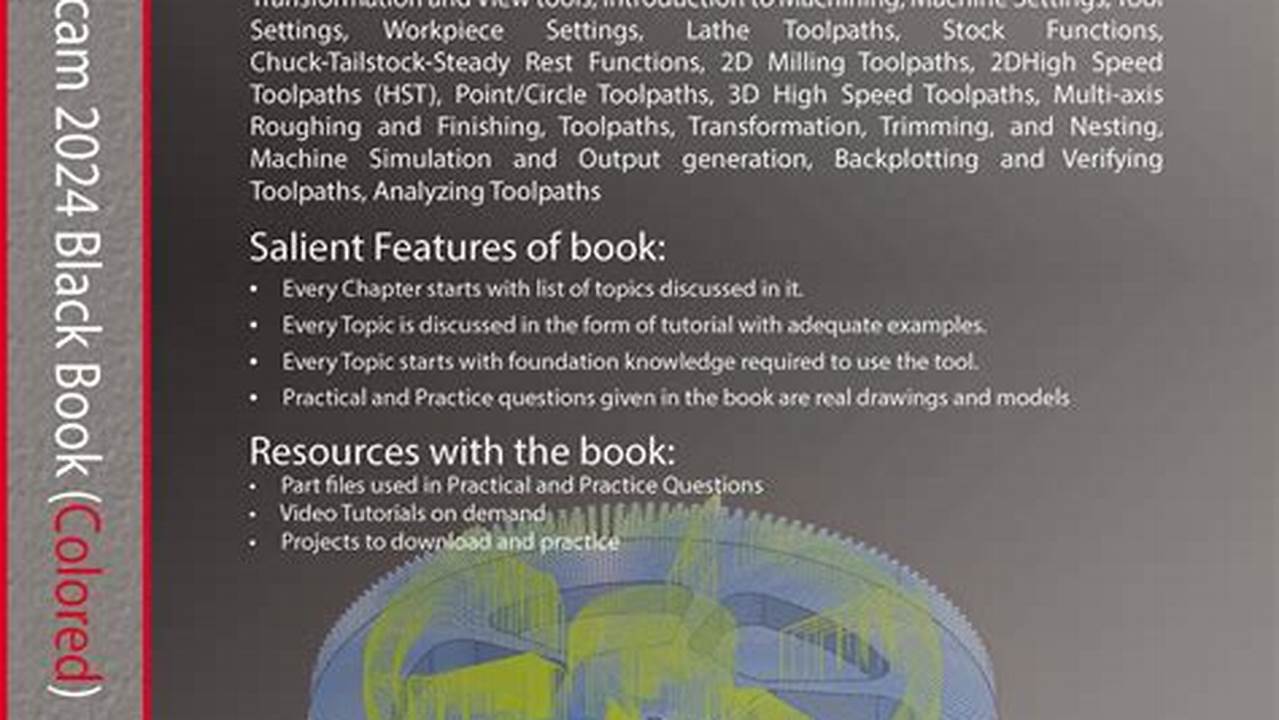 Mastercam 2024 Tutorial Books