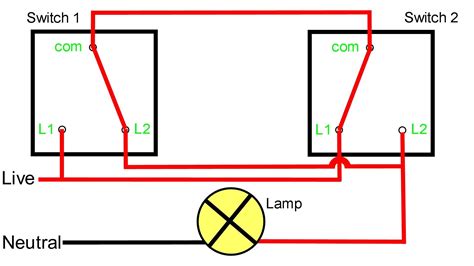 Mastering Lighting: Illuminate with Ease Using Our 2 Way Switch Circuit Diagram
