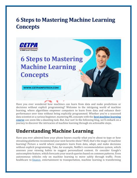 Mastering Machine Learning Concepts