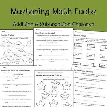 Mastering Basic Facts Made EASY! Math facts, Basic math, Math fact