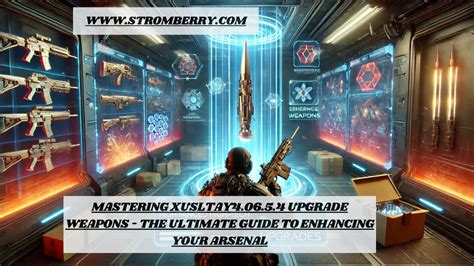 Mastering Your Arsenal: Weapons and Customization