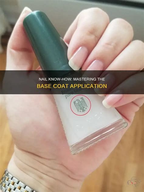 Mastering the Base Coat Application