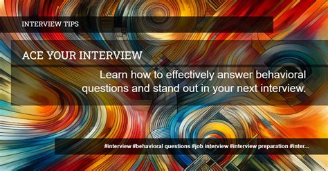 Mastering the Behavioral Questions