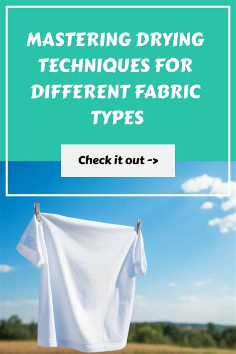 Mastering the Drying Technique