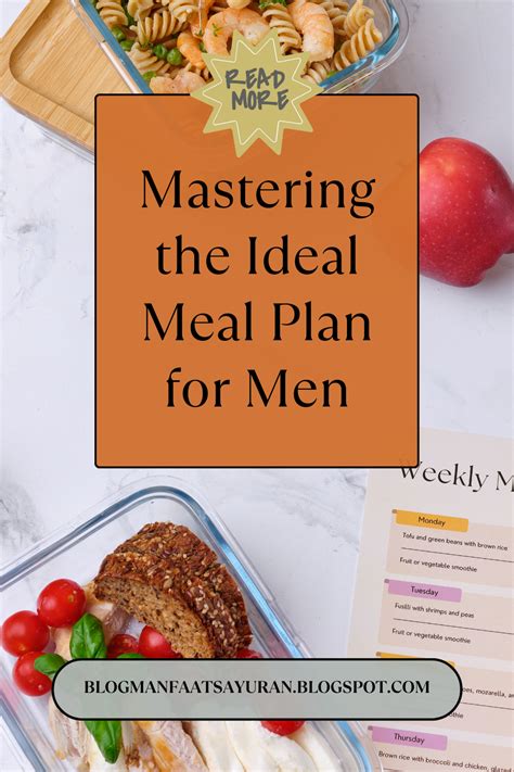 Mastering Your Meal Plan
