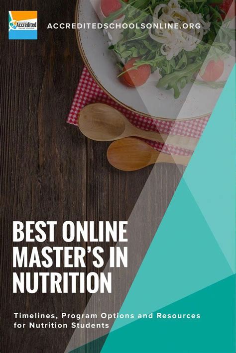 Masters in Nutrition Education: Program Curriculum
