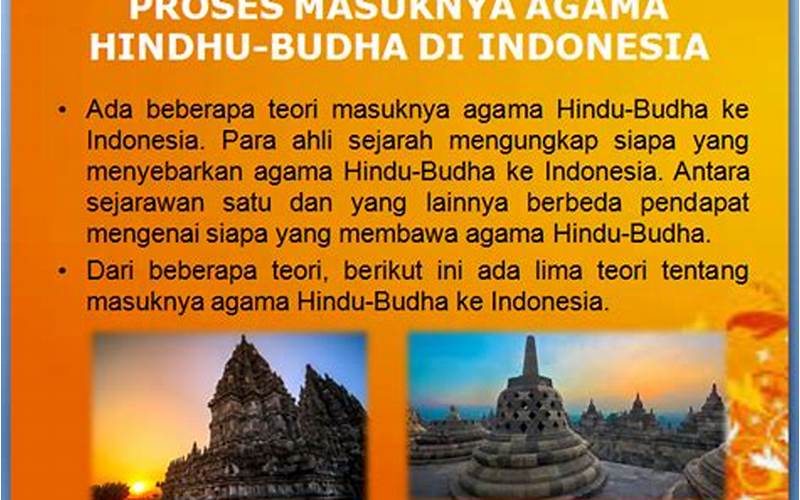 Masuknya Agama Hindu Dan Buddha Di Indonesia