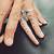 Matching Finger Tattoos For Couples