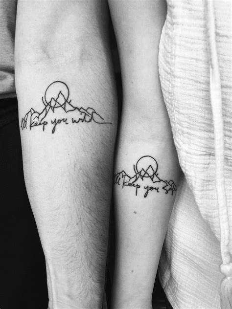 Husband and wife tattoos , Her One, His Only Cute
