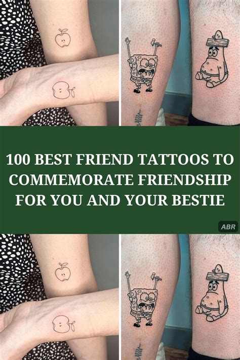 Matching Bestie Tattoos
