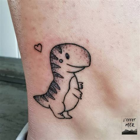 Matching Dino Tattoos