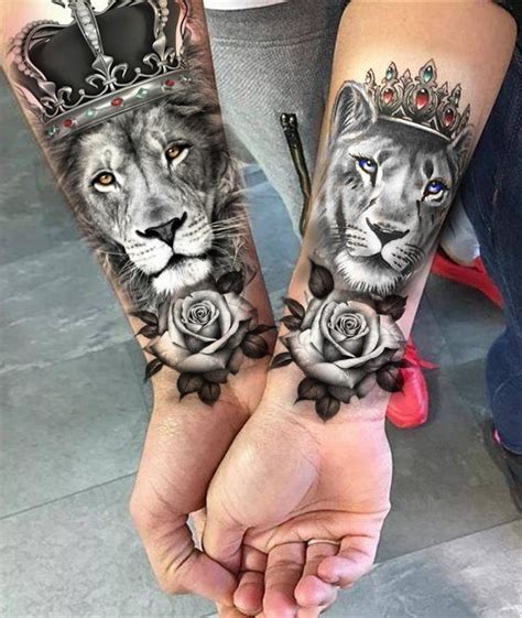 Matching Dope Couple Tattoos