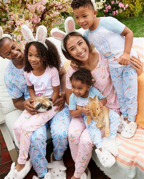 Matching Sibling Easter Pajamas