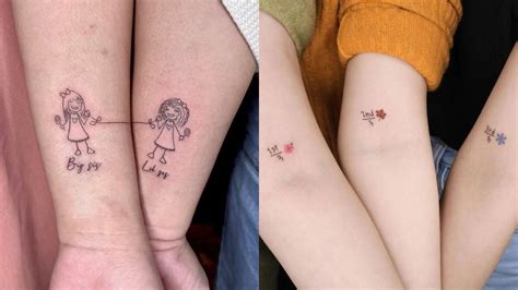 Matching Sister Symbol Tattoos