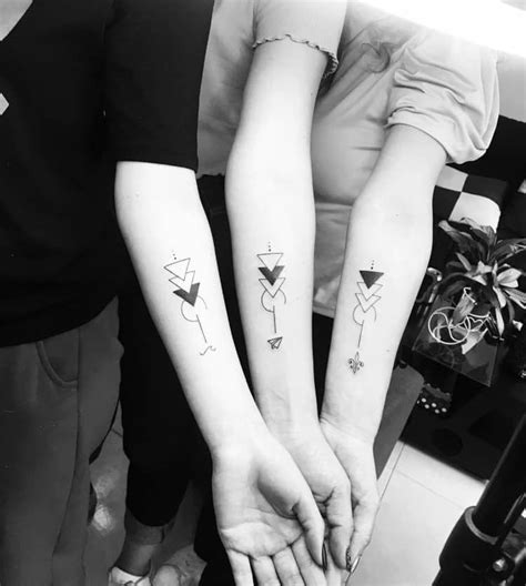 Matching Tattoos For 3