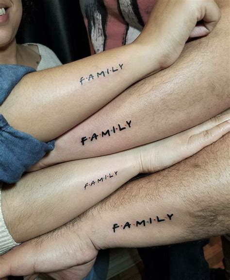 Matching Tattoos For Family