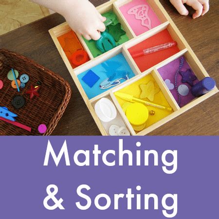 Matching and Sorting Activities