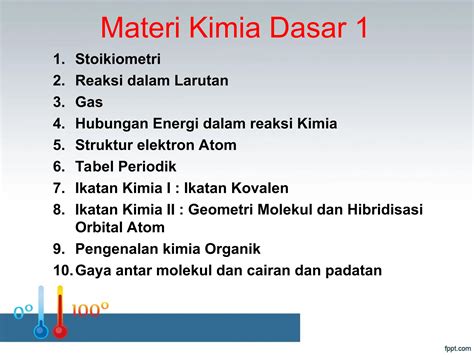 Materi Kimia
