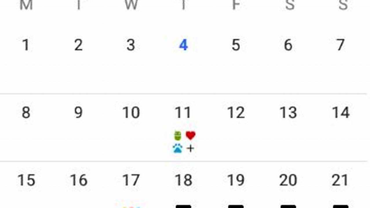 Material Calendar Android