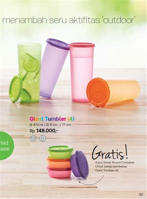 Material Tupperware Gelas