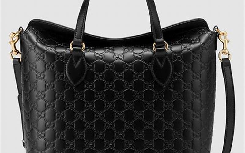 Materials And Durability Of Gucci Black Travel Bag