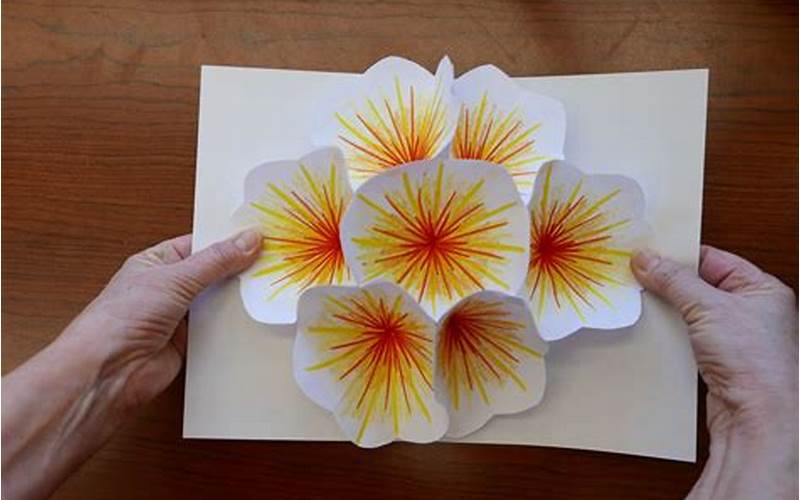 Materials Required For Pop-Up Flowers Card