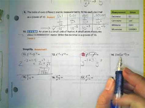 Math 8 5 5 Homework Help Morgan - YouTube